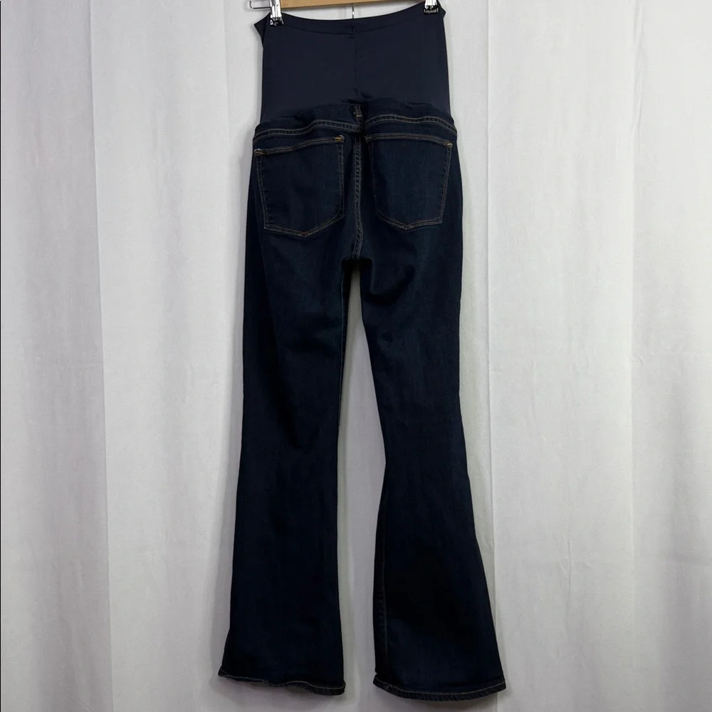 GAP Maternity 1969 Sexy Boot Denim Stretch Full Waist Band Jeans Size 30/10R - Picture 4 of 7